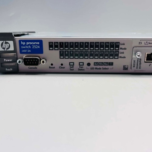 HP ProCurve Switch 2524 Managed Switch with Gigabit-SX Module like new