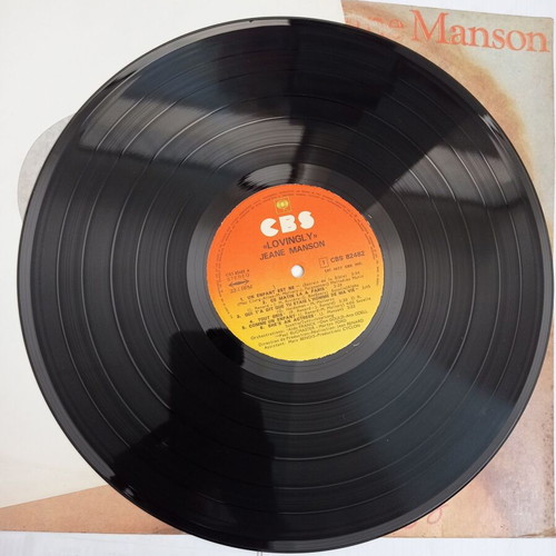 Jeane Manson Lovingly vinyl record new, pop
