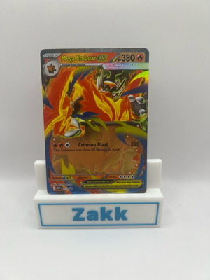Mega Emboar Ex 035 Black Star Promo Ascended Heroes σαν καινούργιο