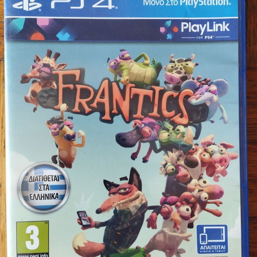 Frantics PS4 game used, Greek version