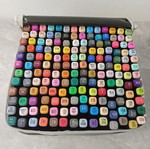 168 Colours Dual Tip Marker Set
