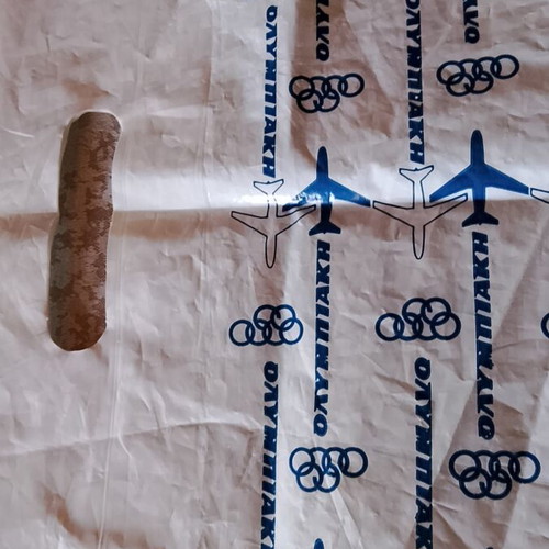 Vintage Olympic Airways Plastic Travel Bag like new