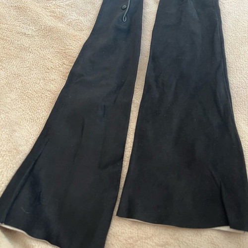 Dior suede gloves black like new, 55 cm authentic