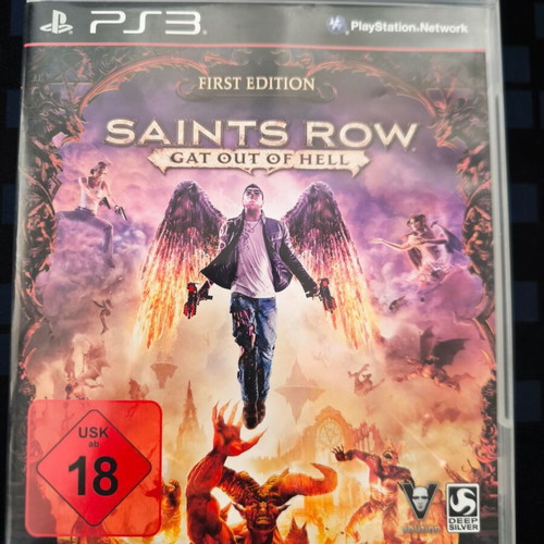 Saints Row Get Out of Hell First Edition PS3 game