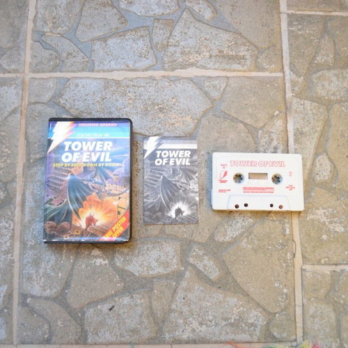 Sinclair ZX Spectrum 48K Tower of Evil cassette