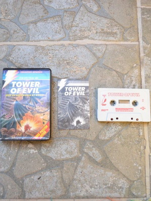 Sinclair ZX Spectrum 48K Tower of Evil cassette