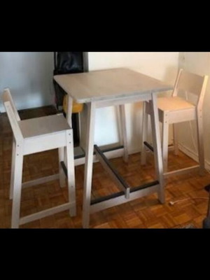 Ikea Norraker table like new