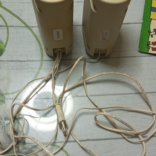 Soundlevel XL 160 computer speakers used, retro multimedia set