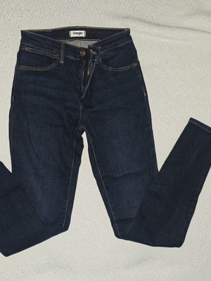 Wrangler skinny jeans like new, size W25 L32, blue