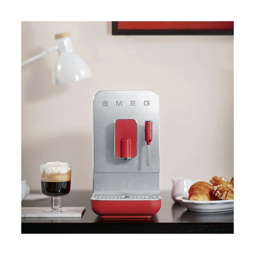 Smeg Automatic Espresso Machine 1350W 19bar Red New