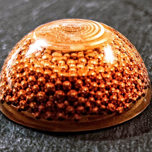 Orgonite Golden Copper Shield like new with gold-plated MWO antennas