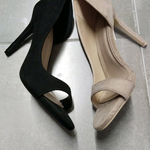Pumps new black and beige, sizes 37 and 38
