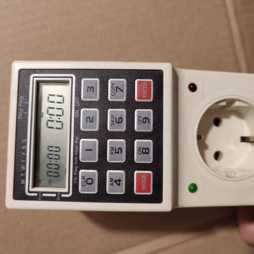 Digital timer used