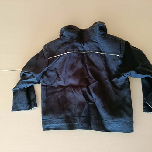 Bebe Lous baby jacket like new, made in Greece, navy blue