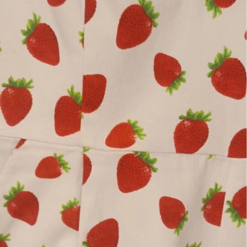 Strawberry romper small, like new, vintage-inspired women's jumpsuit