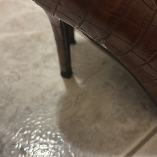 Heels size 36, new, brown