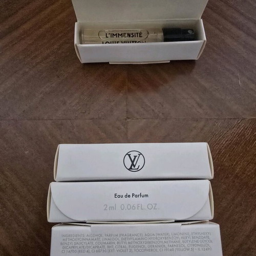 Louis Vuitton l'immensité tester 4 pieces 8mL new