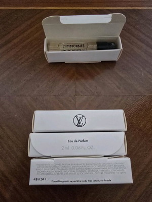 Louis Vuitton l'immensité tester 4 pieces 8mL new