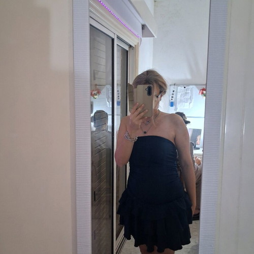 Shein Dark Blue Strapless Skort Dress Medium like new