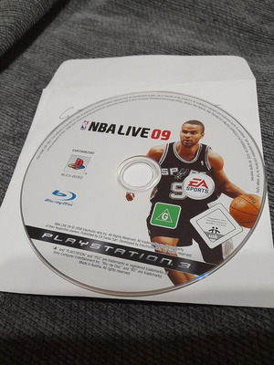 NBA Live 09 PlayStation 3 game used, disc only