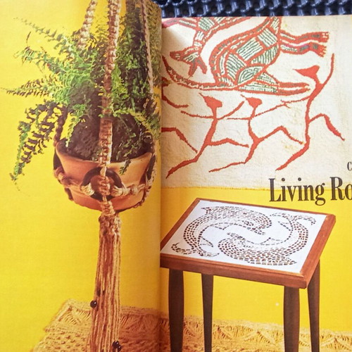 The Good Life vintage book and Crafts From Around the World book