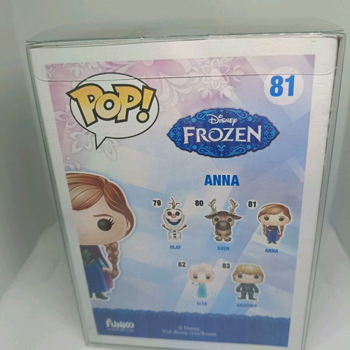 Frozen Funko Pop Anna #81 2014 San Diego Comic Con like new, 100% original
