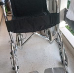 Folding wheelchair