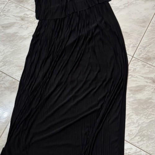 Dress with strap black like new, size M 38 10