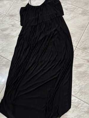 Dress with strap black like new, size M 38 10