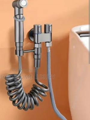 Bidet faucet new, silver nickel ABC material
