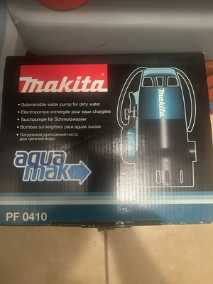 Makita PF0410 Submersible Pump for Dirty Water New