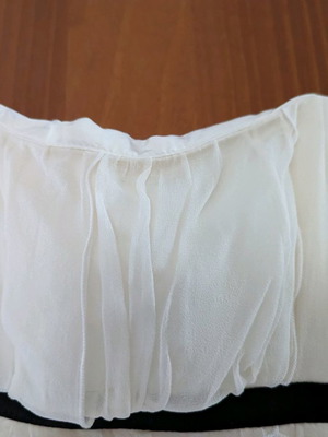ecru evening bodice