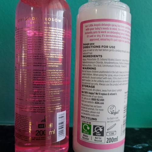 Hair products new, vitamin spray and children's leave in conditioner