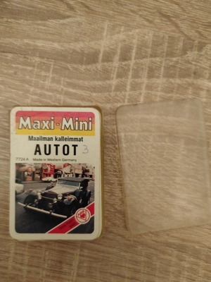 Vintage Υπεράτου Maxi-Mini ASS Card Game 1979 like new