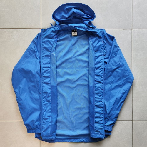Nike windbreaker jacket packable, blue, size S, like new