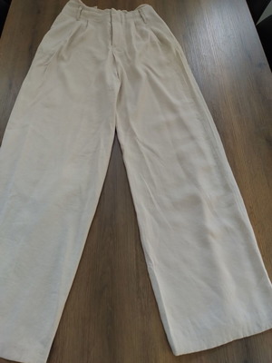 Pull & Bear airy pants like new, beige, size XS