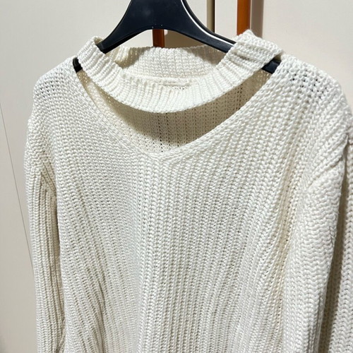 Long sweater used with neck design one size