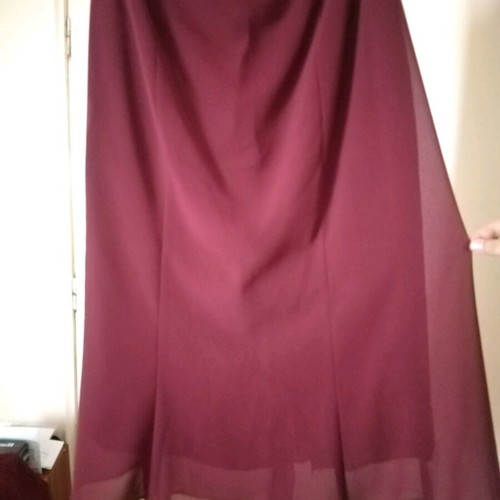 Women's grená set used (skirt, top, jacket)