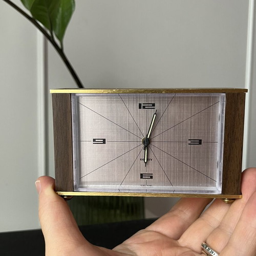 Equity Vintage Mechanical Table Clock-Alarm (70s)