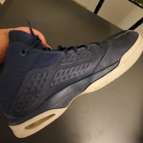 Jordan Flight Origin 3 athletic shoes used, navy blue, size 47.5