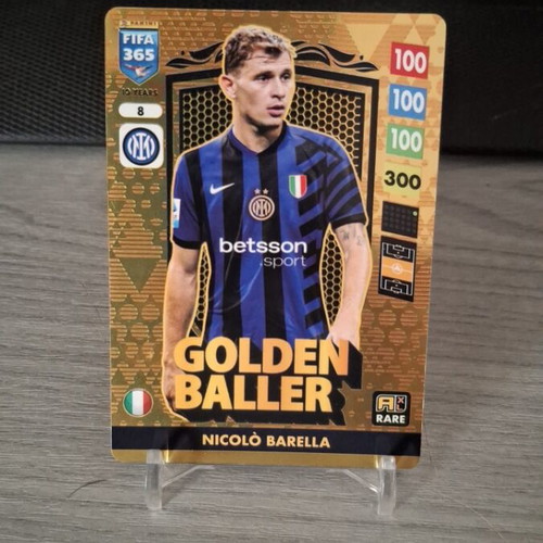 FIFA Adrenalyn 365 2025 Nicolo Barella Golden Baller card new