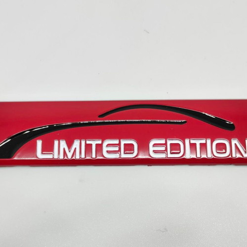 Metal Limited Edition Car Badge with 3M Sticker like new