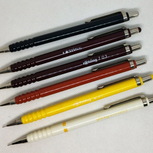 rOtring Tikky Special mechanical pencils used 1980-90