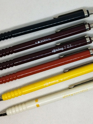 rOtring Tikky Special mechanical pencils used 1980-90
