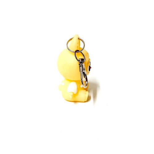 Labubu "Have a Seat" Keychain collectible figure yellow