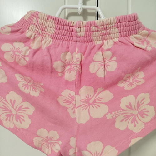 Zara fuchsia floral shorts for girl size 10 like new