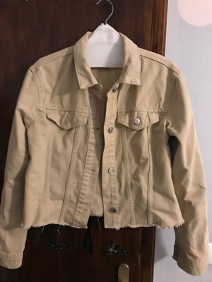 Crop denim jacket Stradivarius μεταχειρισμένο, ελάχιστα φορεμένο