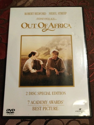 Out Of Africa διπλό DVD μεταχειρισμένο με ελληνικούς υπότιτλους
