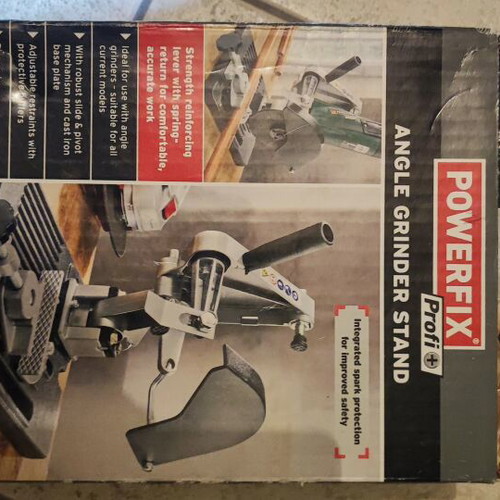 Powerfix Profi+ Angle Grinder Stand, new