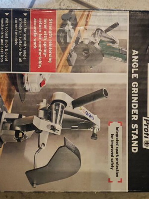 Powerfix Profi+ Angle Grinder Stand, new